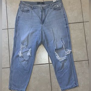 High rise vintage mom jeans